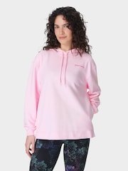 Sweaty Betty Pink Revive Longline Hoodie - Image 1 of 7