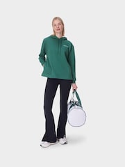 Sweaty Betty Green Revive Longline Hoodie - Image 3 of 6