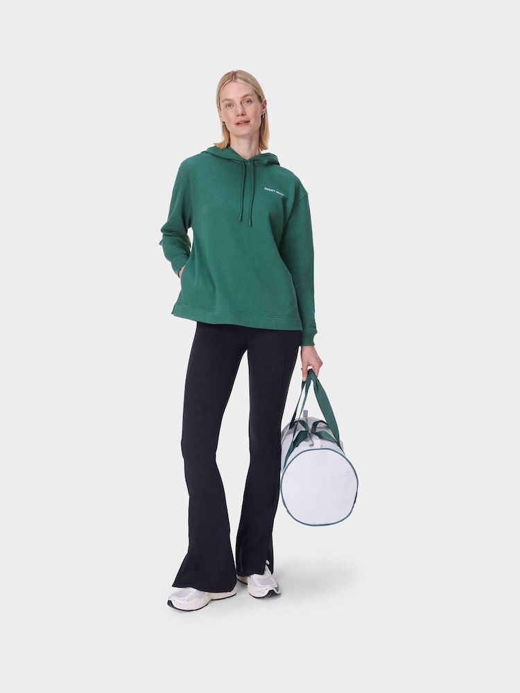 Sweaty Betty Green Revive Longline Hoodie - Image 3 of 6