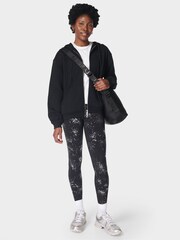 Sweaty Betty Black Revive Zip Through Hoodie - Image 3 of 7