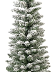 Everlands Snowy Pencil Slim Christmas Tree - Image 3 of 5