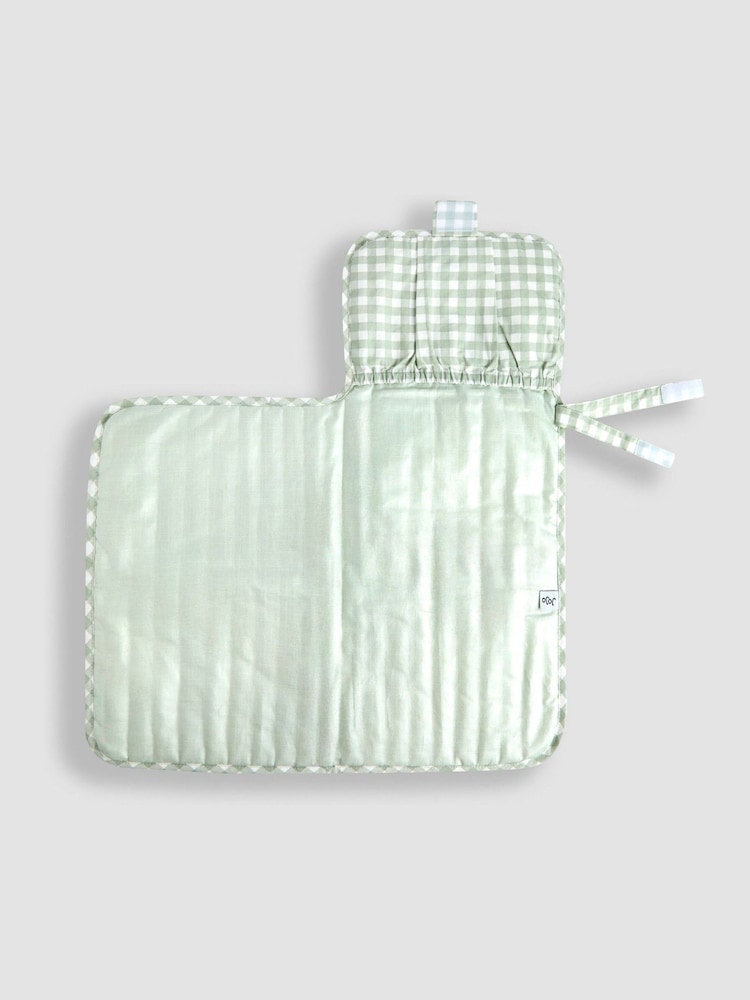 Buy JoJo Maman Bébé Gingham Quilted Travel Changing Mat from the