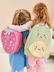 JoJo Maman Bébé Strawberry Character Backpack - Image 4 of 9