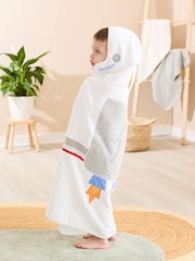 JoJo Maman Bébé Space Astronaut Large Hooded Towel - Image 3 of 7