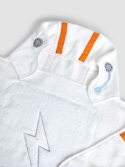JoJo Maman Bébé Space Astronaut Large Hooded Towel - Image 4 of 7