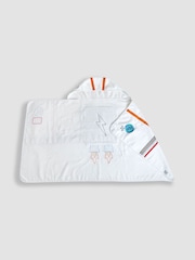 JoJo Maman Bébé Space Astronaut Large Hooded Towel - Image 5 of 7
