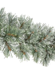 Everlands Green Cashmere Frosted Garland - Image 4 of 4