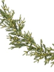 Everlands Green Norway Spruce Pre Lit 270cm Christmas Garland - Image 3 of 4