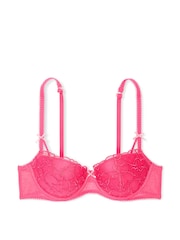 Dubbele bubbel roze - Victoria's Secret PINK balconettebeha met hartborduursel - Image 3 of 3