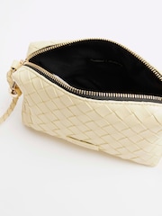 Кремовый - River Island Weave Cross-Body Bag - Image 4 of 5