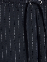 River Island Blue Drawstring Pinstripe Trousers Set - Image 5 of 5