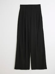 River Island Black Wide Leg Trousers - Image 4 of 5