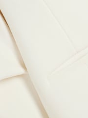 River Island Cream Collarless Button Up Jacket - Image 5 of 5
