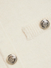 River Island Cream Button Mini Dress - Image 5 of 5