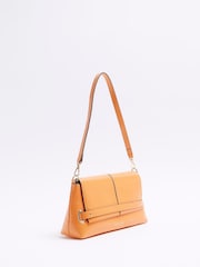 River Island Orange Small Fold Over Clutch - Image 3 of 6