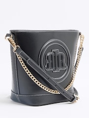 Черный - Сумка-ведро с цепочкой River Island - Image 1 of 7
