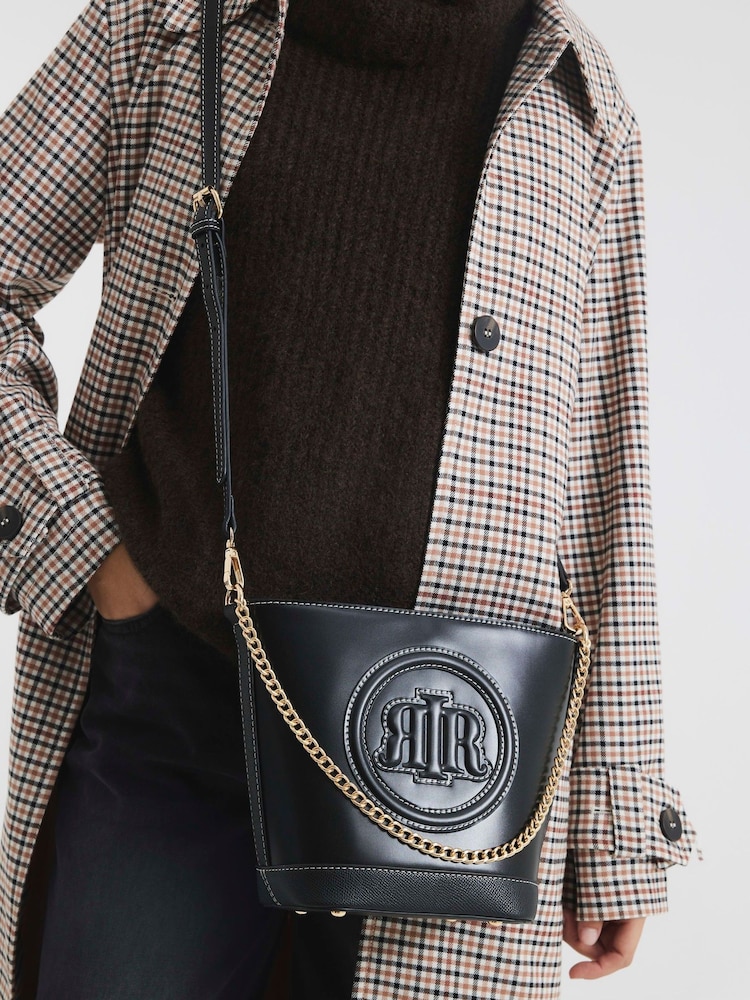 Черный - Сумка-ведро с цепочкой River Island - Image 7 of 7 Черный - Сумка-ведро с цепочкой River Island - Image 7 of 7