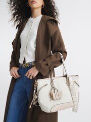 River Island Brown Side Tie Shopper Bag - Image 5 of 5