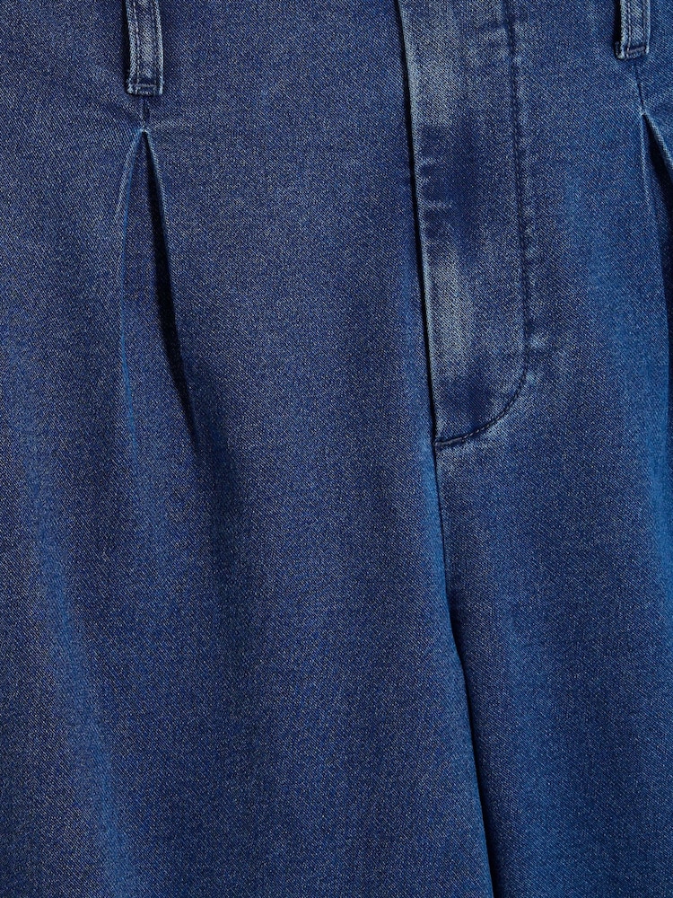 River Island Blue Balloon Jersey 100% Cotton Jeans - Image 5 of 5