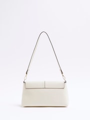 River Island Cream Small Fold Over Clutch - Image 3 of 7