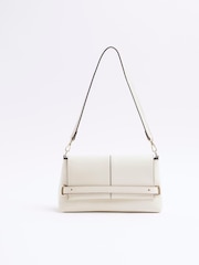 River Island Cream Small Fold Over Clutch - Image 6 of 7