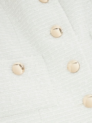 River Island White Pocket Boucle Jacket - Image 5 of 5
