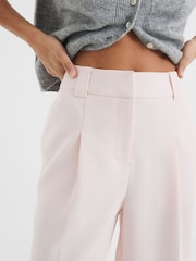 River Island Pink Petite Straight Leg Trousers - Image 2 of 5