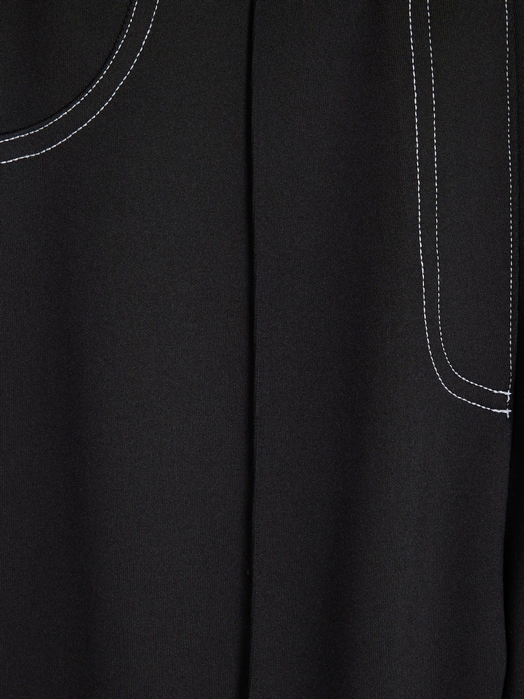 River Island Black Top Stitch Skinny Trousers - Image 5 of 5 River Island Black Top Stitch Skinny Trousers - Image 5 of 5