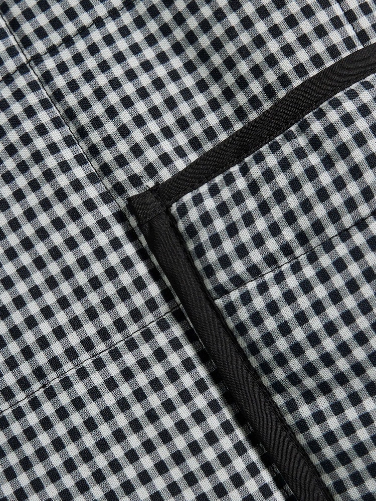 River Island Black Gingham Jacket - Image 5 of 5