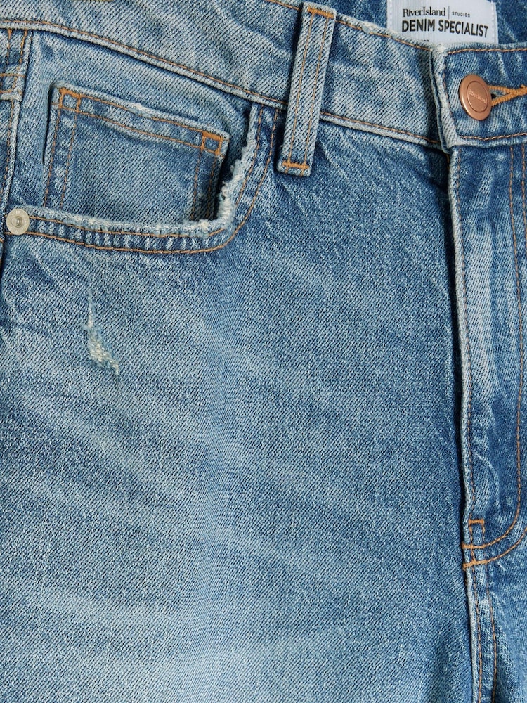 River Island Mom Fit Alto Rise Sculpt Jeans - Imagen 5 de 5 River Island Mom Fit Alto Rise Sculpt Jeans - Imagen 5 de 5