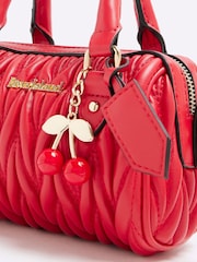 River Island Red Scrunch Bowler Mini Bag - Image 5 of 7