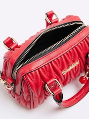 River Island Red Scrunch Bowler Mini Bag - Image 6 of 7