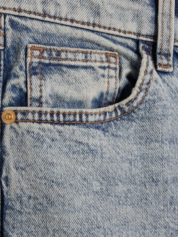 River Island Blue Mom High Rise Sculpt Jeans - Image 5 of 5