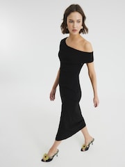 Асимметричное платье River Island на одно плечо - Изображение 2 из 6