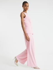 River Island Pink Wide Leg Trousers - Image 2 of 5
