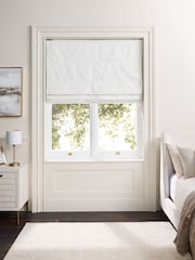 Cream Ready Made Blackout/Thermal Embossed Anim Roman Blind - Image 5 of 8