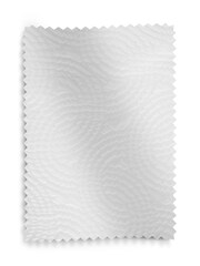 White Ready Made Blackout/Thermal Embossed Geome Texture Roman Blind - Image 5 of 7