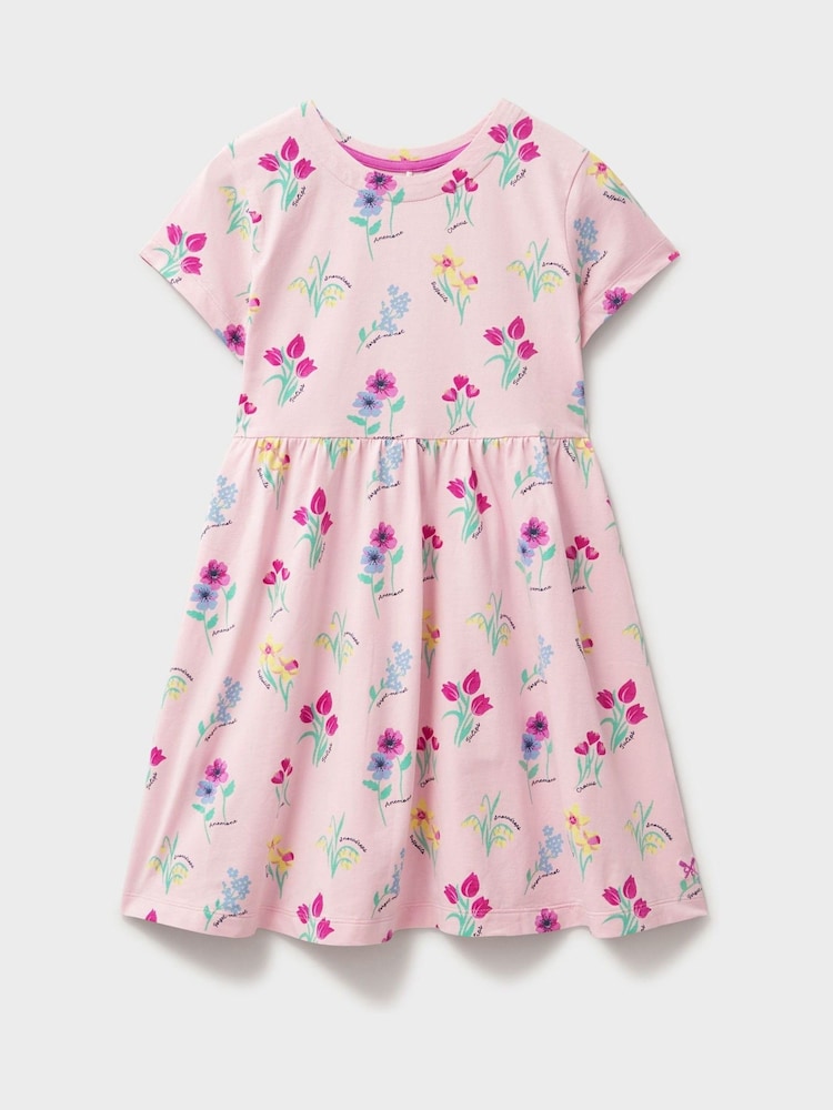 Crew Clothing Company Jersey Printed Dress - Image 2 of 3