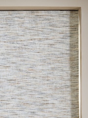 Natural Ready Made Blackout Thermal Multi Chenille Roman Blind - Image 6 of 7