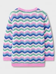 Crew Clothing Company Multi 100% Cotton Knit Jumper - Image 5 of 6
