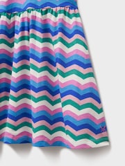 Crew Clothing Company Pink Jersey Printed Dress - Image 3 of 3