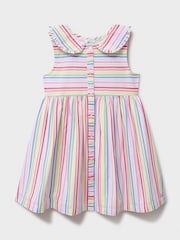 Multicolor - Crew Clothing Company Printed 100% Cotton Sleeveless Dress - Imagen 1 de 3