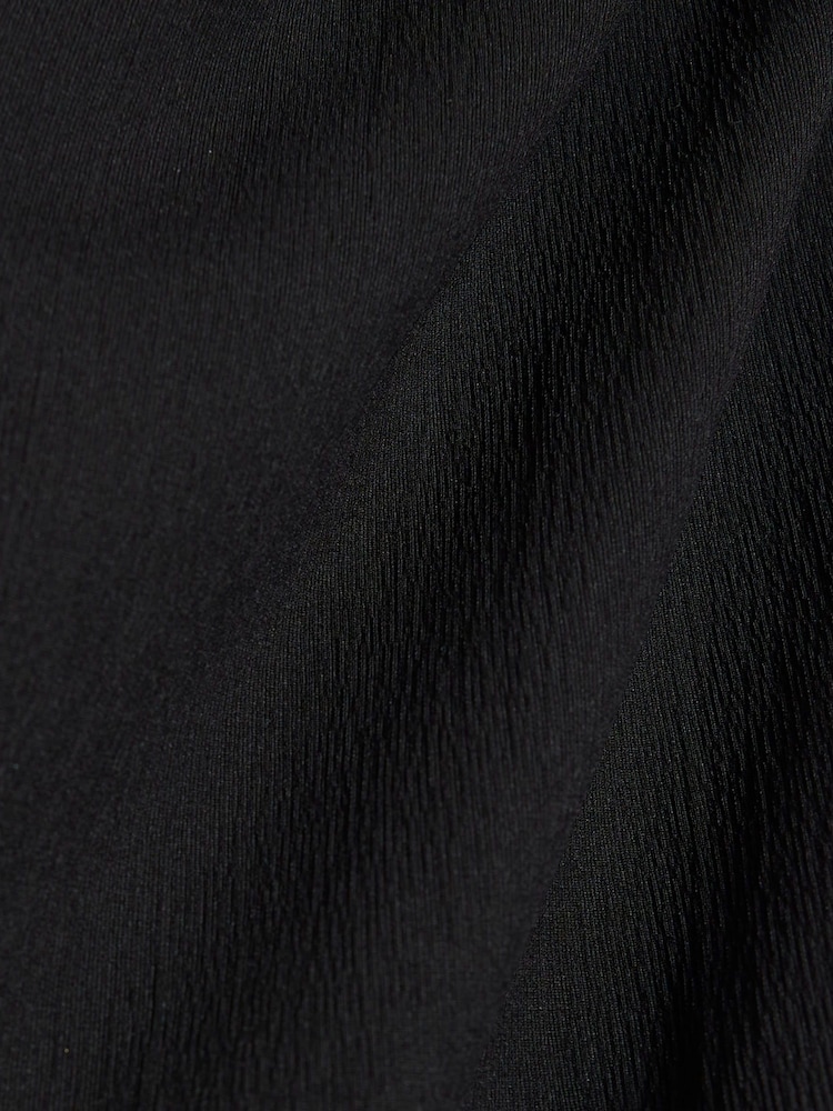 River Island Black Drape High Neck Top - Image 5 of 5