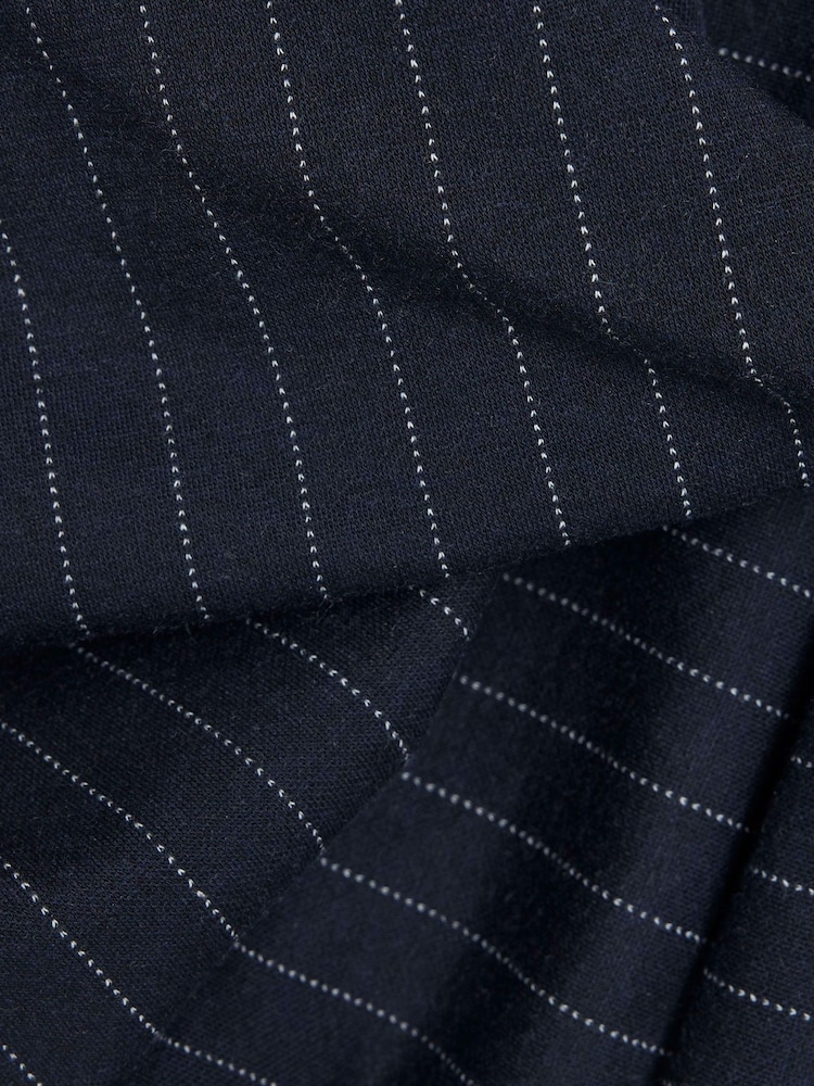 River Island Blue Pinstripe Tie Detail Top - Image 5 of 5 River Island Blue Pinstripe Tie Detail Top - Image 5 of 5