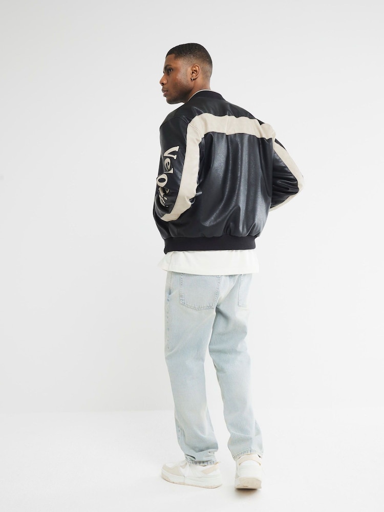 River Island Blue Straight Thumper 100% Cotton Jeans - Image 2 of 5 River Island Blue Straight Thumper 100% Cotton Jeans - Image 2 of 5