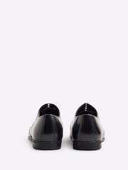 River Island Black Wide Fit Brogues Shoes - Image 4 of 6