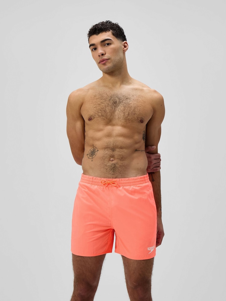 Speedo Orange Mens Essential 16 Water Shorts - Image 1 of 6