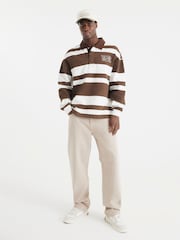 River Island Natural Loose Fit 100% Cotton Jeans - Image 1 of 5