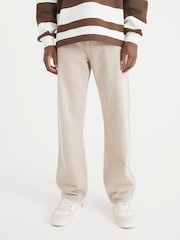 River Island Natural Loose Fit 100% Cotton Jeans - Image 5 of 5
