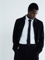 River Island Black Smart Shacket - Image 1 of 6